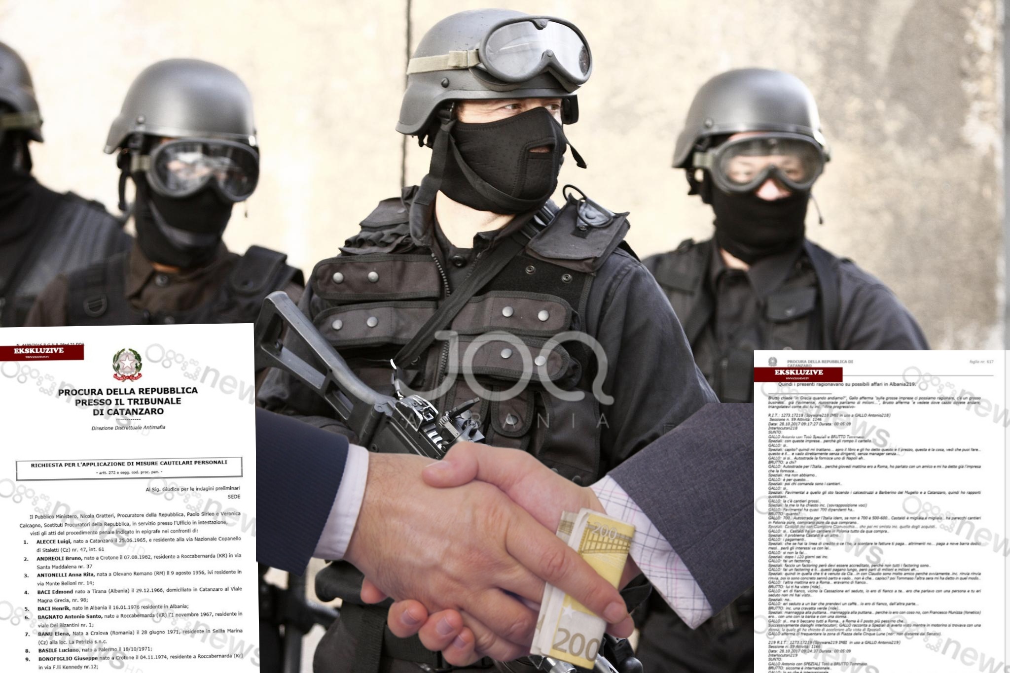 Përgjimet e Ndranghettas italiane për zyrtarët shqiptarë: Korrupsioni është total, bëhet biznes pa tendera