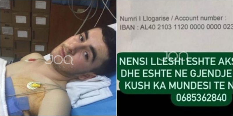 Urgjente! 17-vjeçari i aksidentuar kërkon ndihmë për operacionin 18 mijë Euro në zemër!