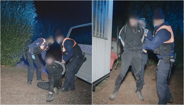 Me qen nuhatës dhe helikopter, arrestohen tre shqiptarë në Belgjikë