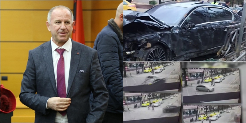 Stiverjan Dashi shkaktoi askidentin e frikshëm në mes të Tiranës, kush është zyrtari i policisë “që i ngroh” krahët të riut?