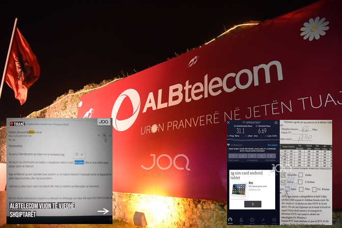 Vjedhje e hapur nga “ALBtelecom”, qytetari: Paguaj për 60 Mbps internet, por nuk më vjen fare!