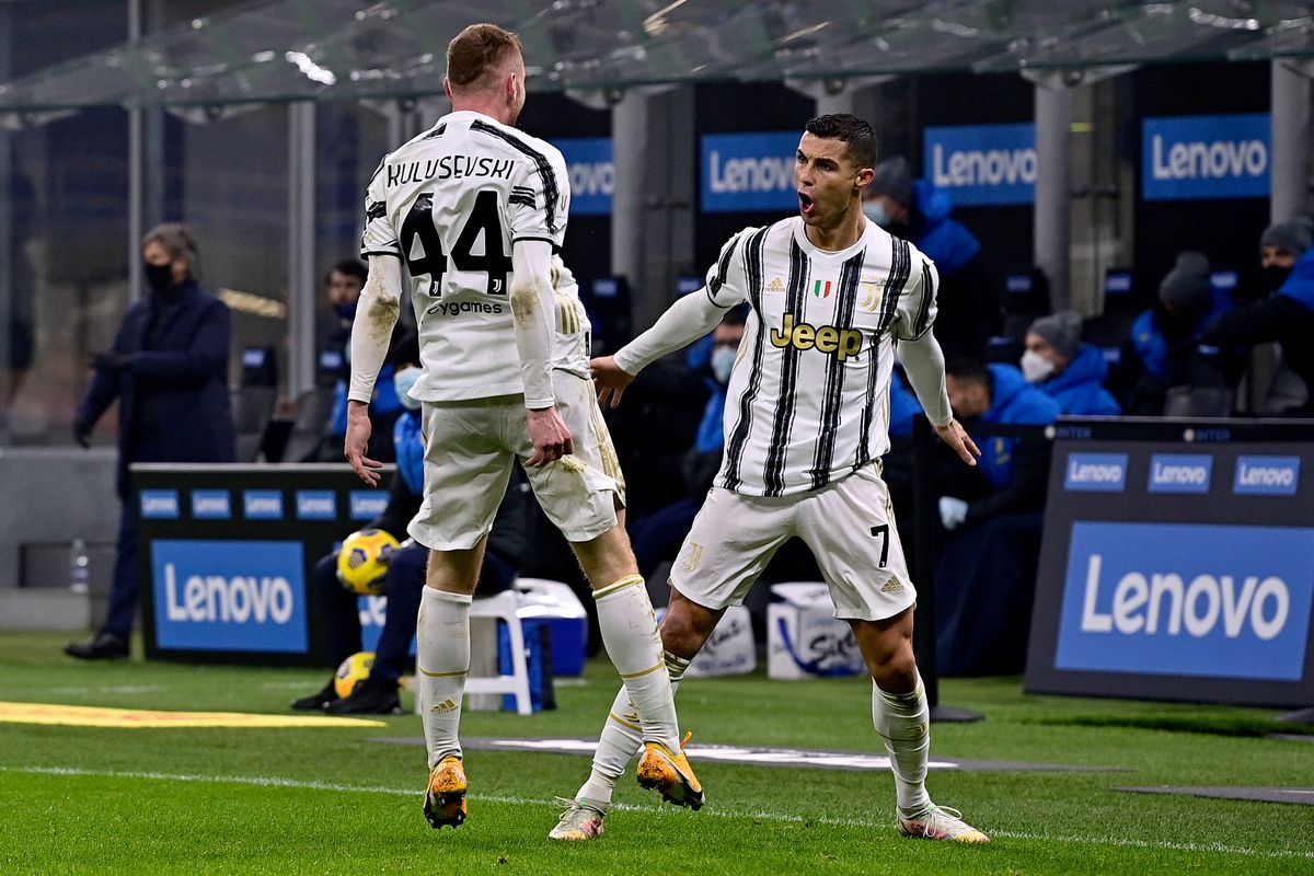 Juventus mposht Interin në San Siro, dopietë për Ronaldon
