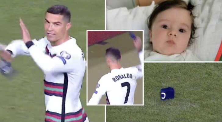 Ronaldos nuk iu quajt goli në ndeshjen me Serbinë! Del në ankand për bamirësi shiriti i tij i kapitenit