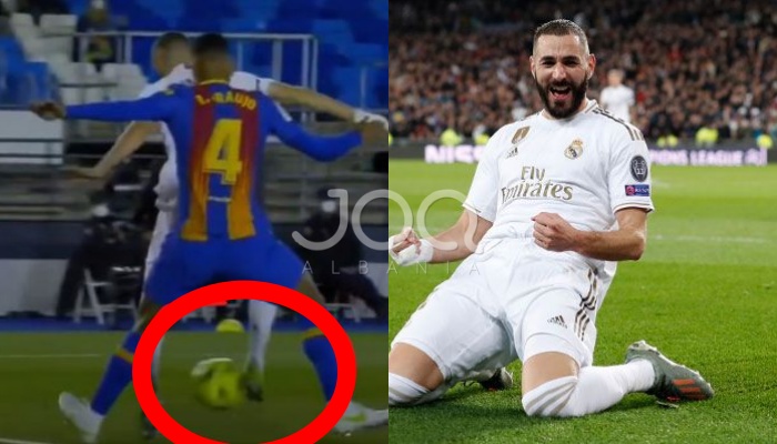 Benzema turpëron Barcelonën, ndez “El Clasico” me një gol spektakolar