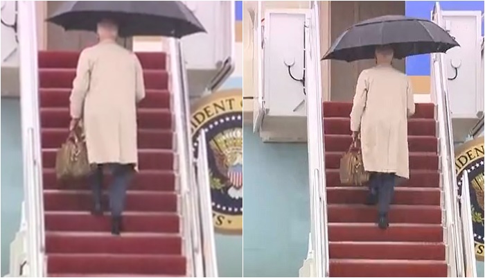 Joe Biden probleme me ngjitjen e shkallëve, pengohet sërish kur ngjitet për tek avioni