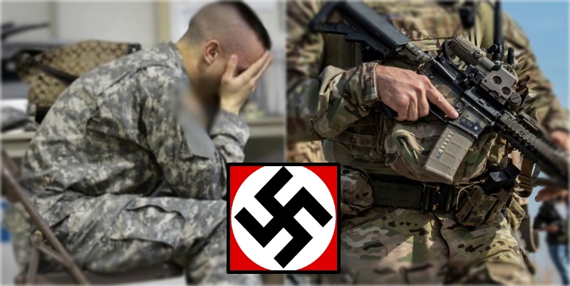 ‘Çmendet’ ushtari! Bën tatuazh në testikuj simbolin e nazizmit, dënohet me burg