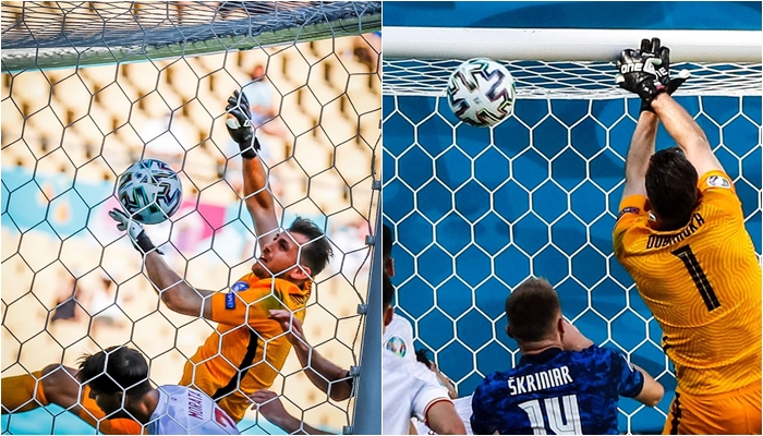 Autogoli më i çuditshëm në Euro2020/ Portieri e çon topin në portë me duart e tij