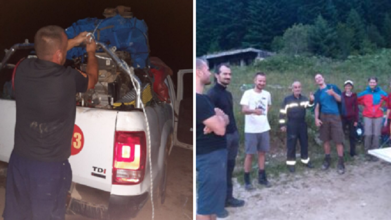Në Malin Sharr, gjenden dhe shpëtohen 7 alpinist çek