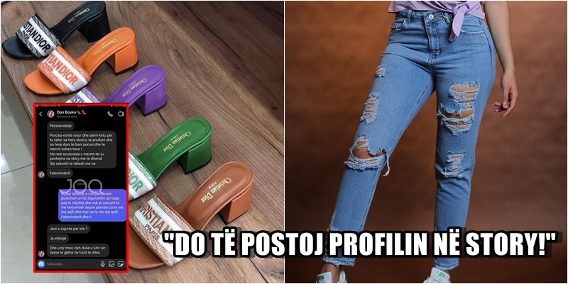Qytetarja porosit online dhe më pas e anulon, faqja “Don Bosko Kajma” e kërcënon: Do të postoj profilin!