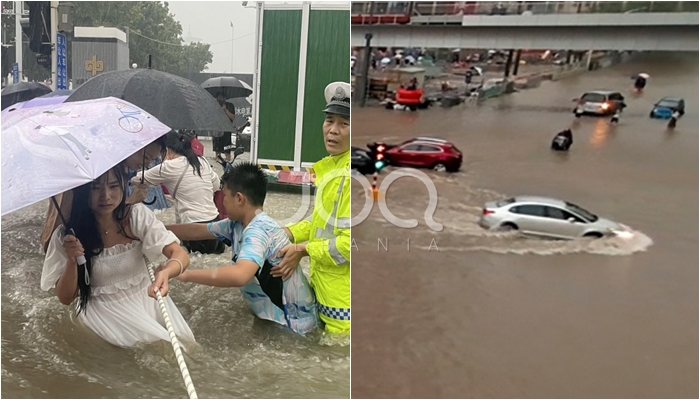 Përmbytjet në Kinë/ Shemben digat, humbin jetën 18 persona