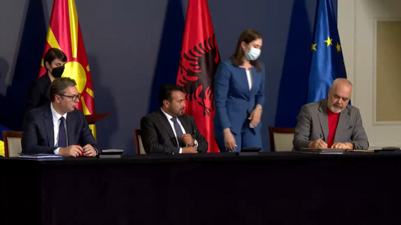 Nënshkruhet marrëveshja mes Shqipërisë, Maqedonisë dhe Serbisë për rajon më të lirë