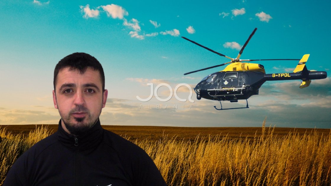 Thriller në Angli/ 27-vjeçari shqiptar braktis BMW-në dhe ia mbath nëpër ara, policia e arreston me helikopter