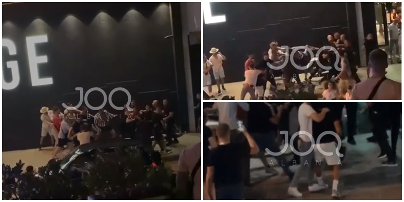 Plas grushti tek “Orange”, qytetari: U zunë truprojat me të huajt pas koncertit të Noizy-t