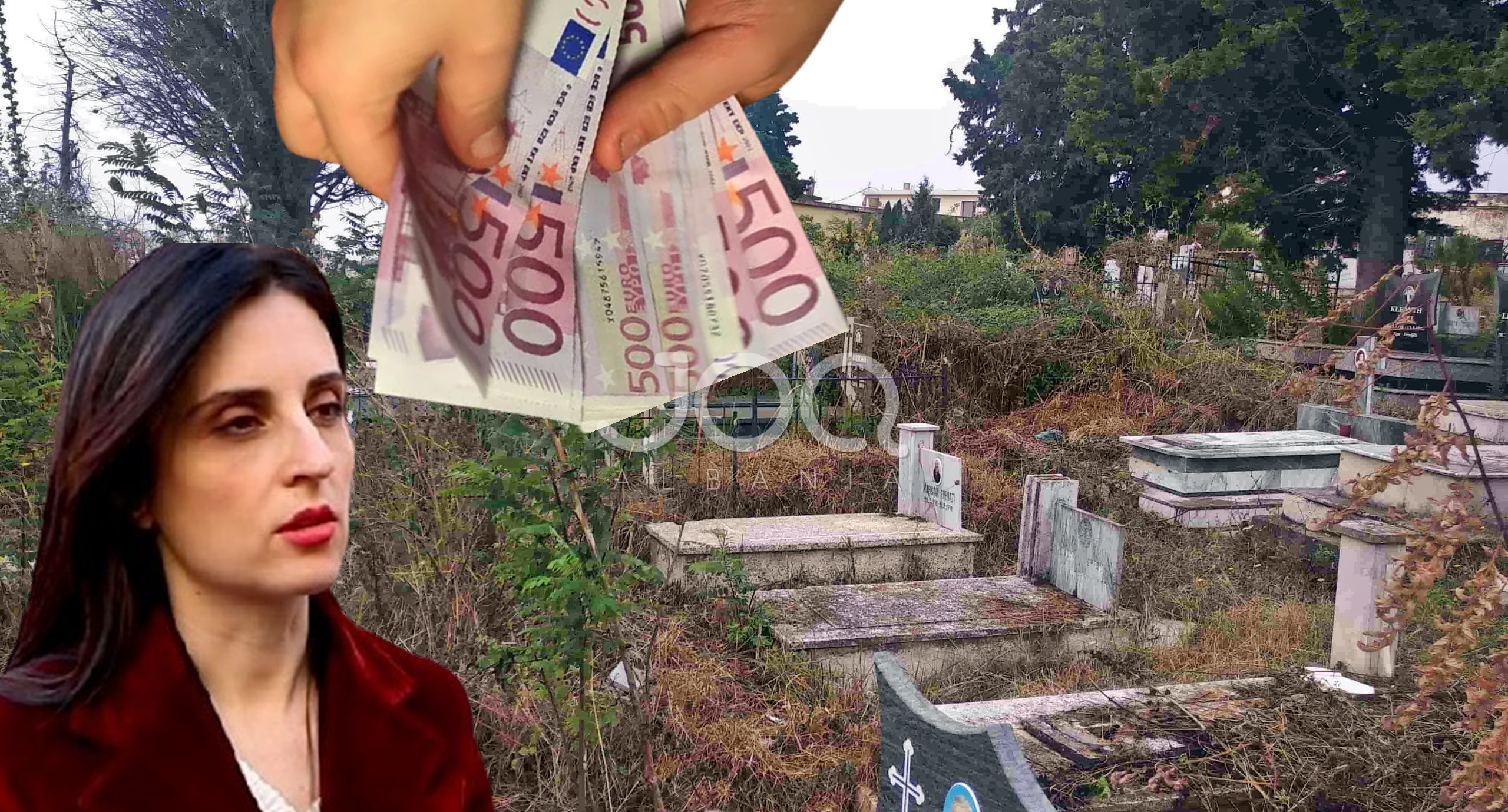 Emiriana Sako steals also the dead, 200 million without competition for the Durrës cemetery