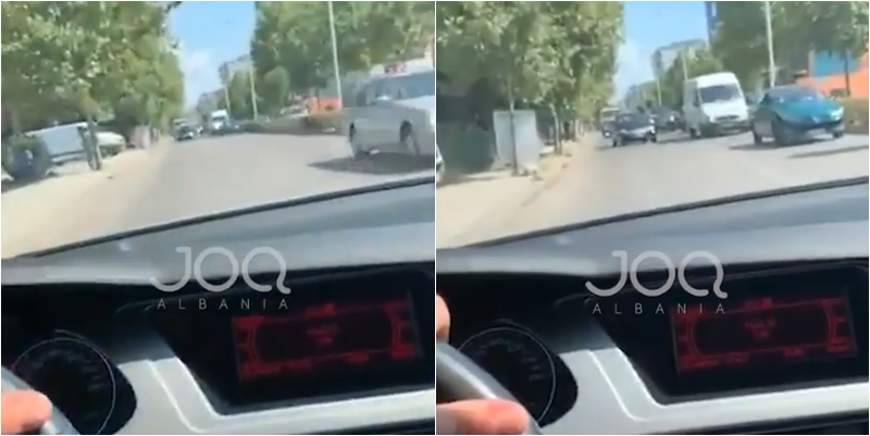 Kundravajtje në mes të Kamzës/ Pas publikimit në JOQ ALBANIA identifikohet shoferi i Tik-Tokut, vetëm 17 vjeç