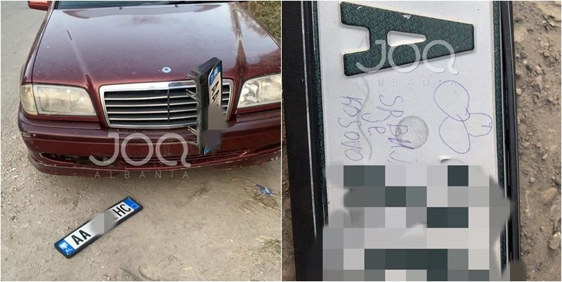 Serbs remove the license plates of the Albanian car, citizen: Let Rama see how the “Minishengen” works!