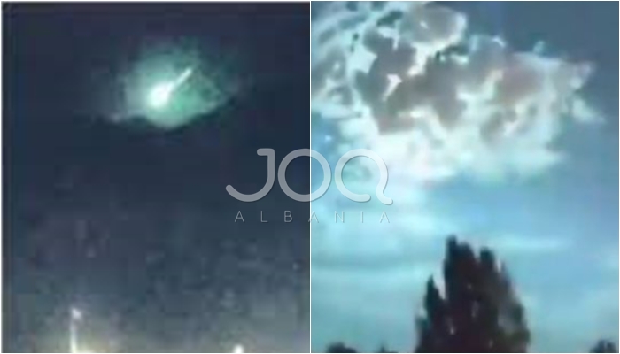 Shpërthim i çuditshëm në Turqi! Momenti kur qielli bëhet i gjelbër, spekulime për prezencën e UFO-ve