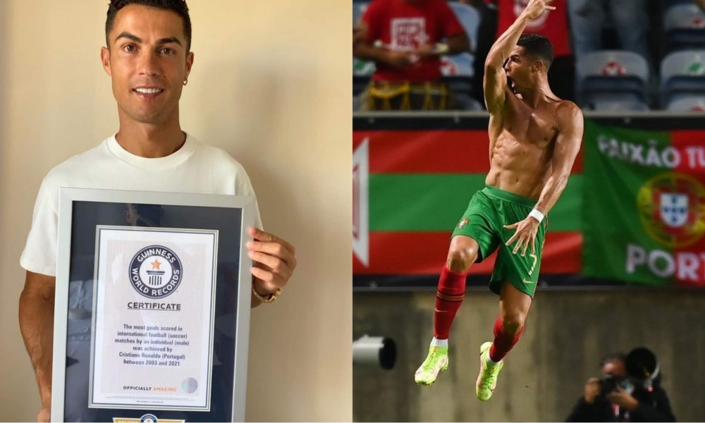 Cristiano Ronaldo hyn në librin Guinness: Të përpiqemi për më shumë