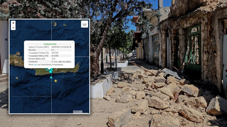 Nuk ka qetësi në Kretë, sërish lëkundje të fuqishme tërmeti