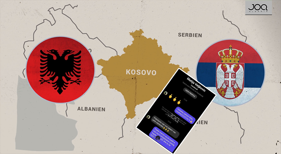 Shqiptari komenton në faqen e Kosovës, serbi e pikas dhe i shkruan në privat: Do ju zhdukim të gjithëve