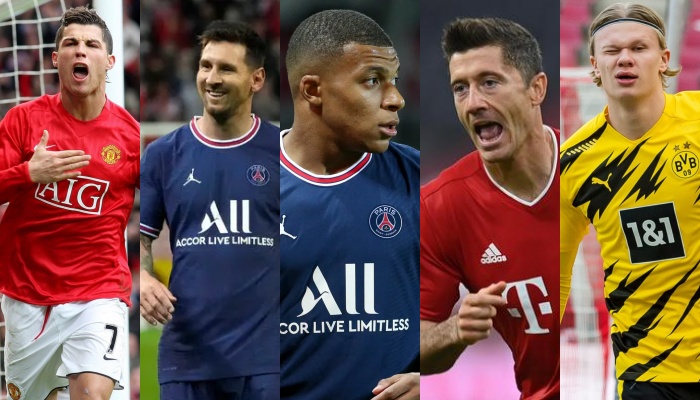 Gara për golashënuesin më të mirë në botë të 2021, këta janë 5 “yjet” e golave