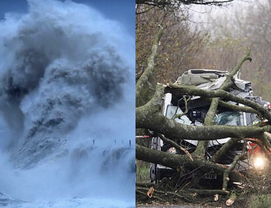 Tre viktima, pemë të thyera dhe temperatura nën zero, stuhia “Arwen” shkatërron Britaninë