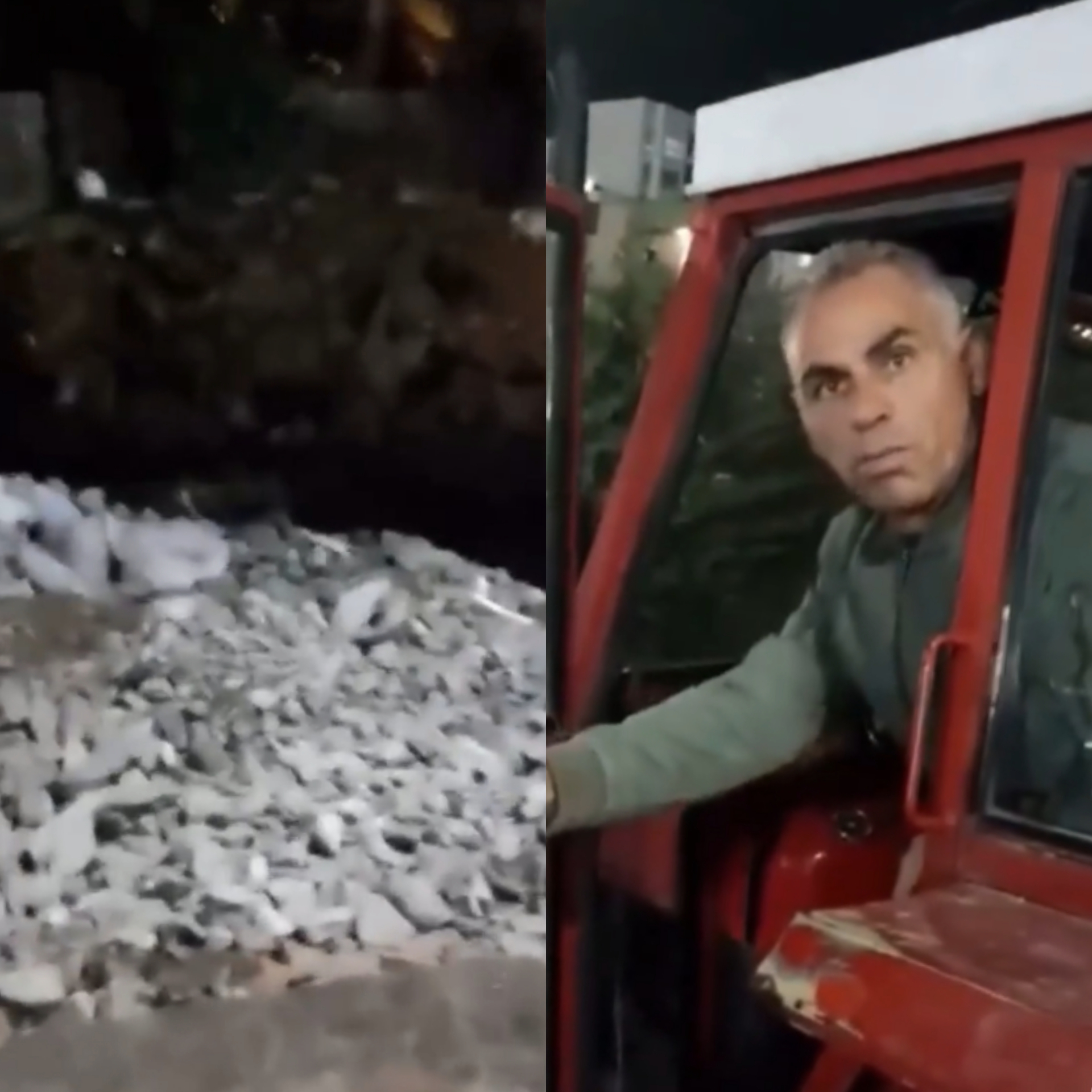 Hedh mbeturina me traktor në kryeqytet, qytetari e “bën horrë” në Facebook
