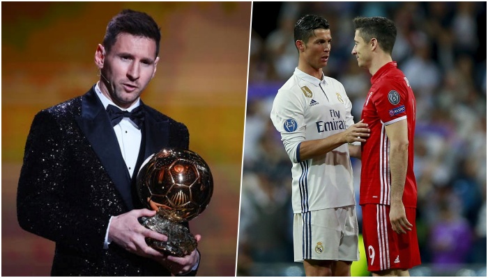 Lionel Messi fiton për herë të shtatë Topin e Artë, mposht Ronaldon dhe Lewandowskin