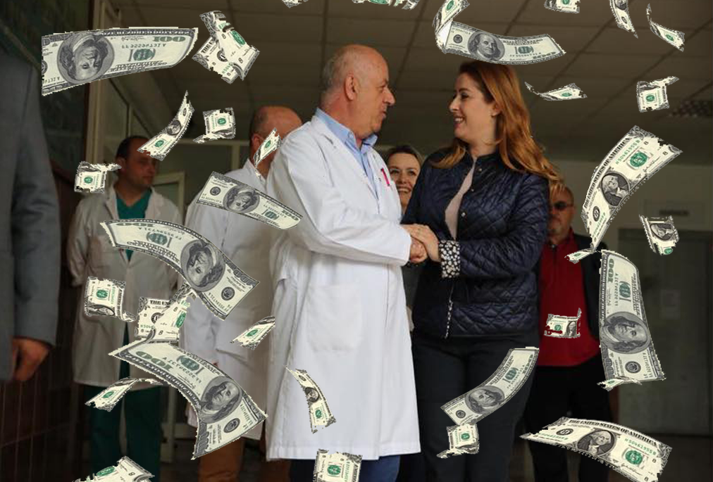 Matjani Llan Toçi mbush xhepat edhe në Shëndetësi! 800.000 € nga drejtori i Spitalit Dibër