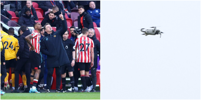 Premier League/ Droni “misterioz” bën që të ndalet loja, lojtarët evakuohen nga stadiumi
