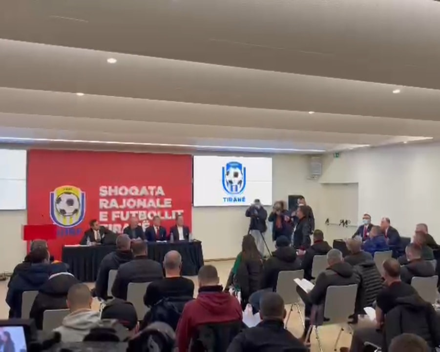 Mbyllen me debate zgjedhjet për Shoqatën Rajonale të Futbollit në Tiranë, shpallen rezultatet
