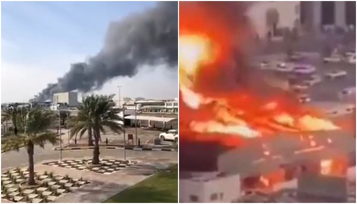 Sulm me dron në Abu Dhabi/ Përfshihet nga flakët aeroporti, humbin jetën 3 persona