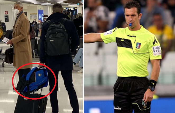 “Tërbohen” tifozët e Juves, arbitri i Superkupës kapet në aeroport me çantën e Interit