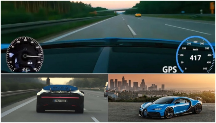 Stuhi reagimesh pas videos së publikuar të biznesmenit që lëvizte me 417 km në orë me Bugatti