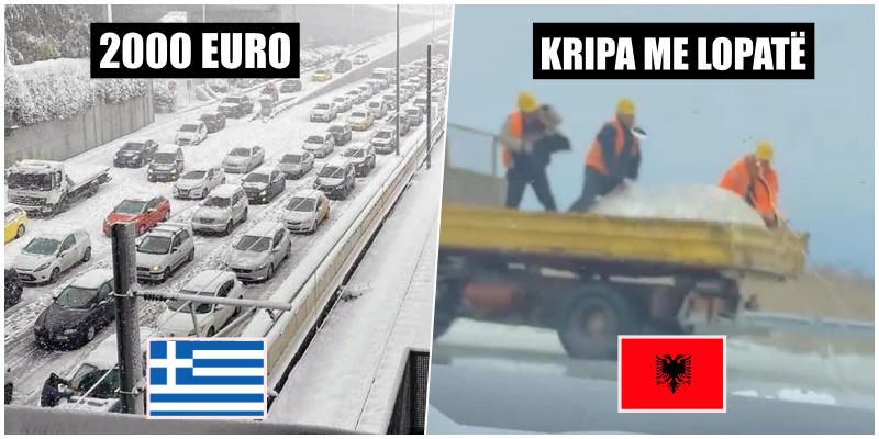 Greqi/ Kompania koncesionare dëmshpërblen me 2000 EURO personat e bllokuar në autostardë nga bora