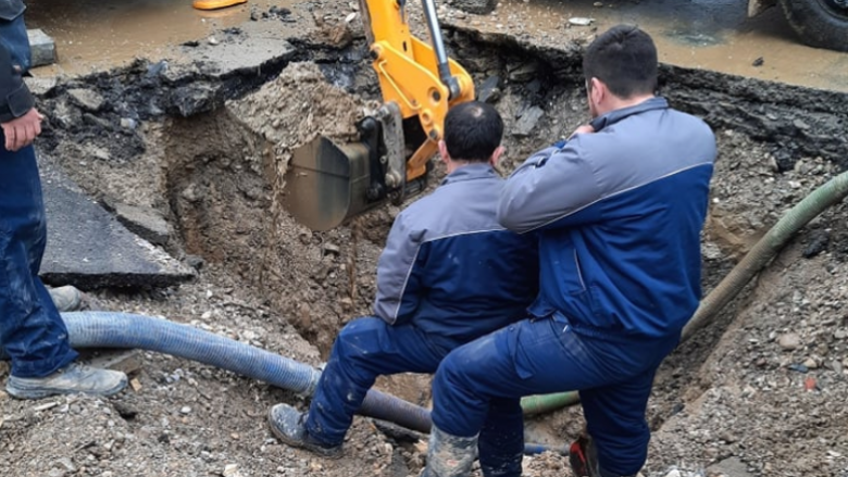 Lajm i mirë për Shkupin, Sanohet defekti i madh në ujësjellës