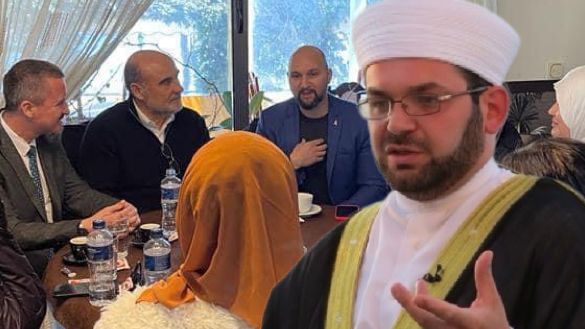 Tryeza e SHOW-t me sponsor Big Market/ Myftiu i Shkodrës refuzoi Ahmed Kalanë dhe Vullnet Sinajn