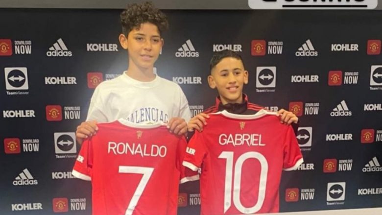 Djali i Ronaldos firmos me Manchester United, merr numrin e të atit