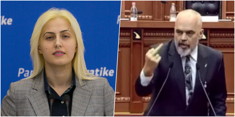 “S’më ngre dot gishtin mua, ti s’ke turp”/ Rama përplaset me deputeten e PD