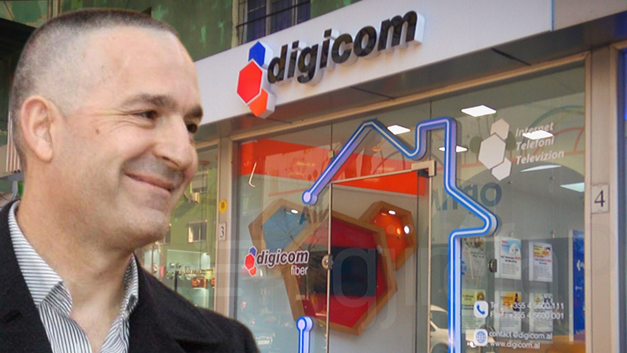 DIGICOM e oligarkut Bashkim Ulaj lë 5 ditë pa internet klientin: Kemi të drejtë të të lëmë pa internet deri në 7 ditë