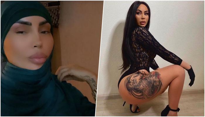 Fjolla Morina mbulohet me shami