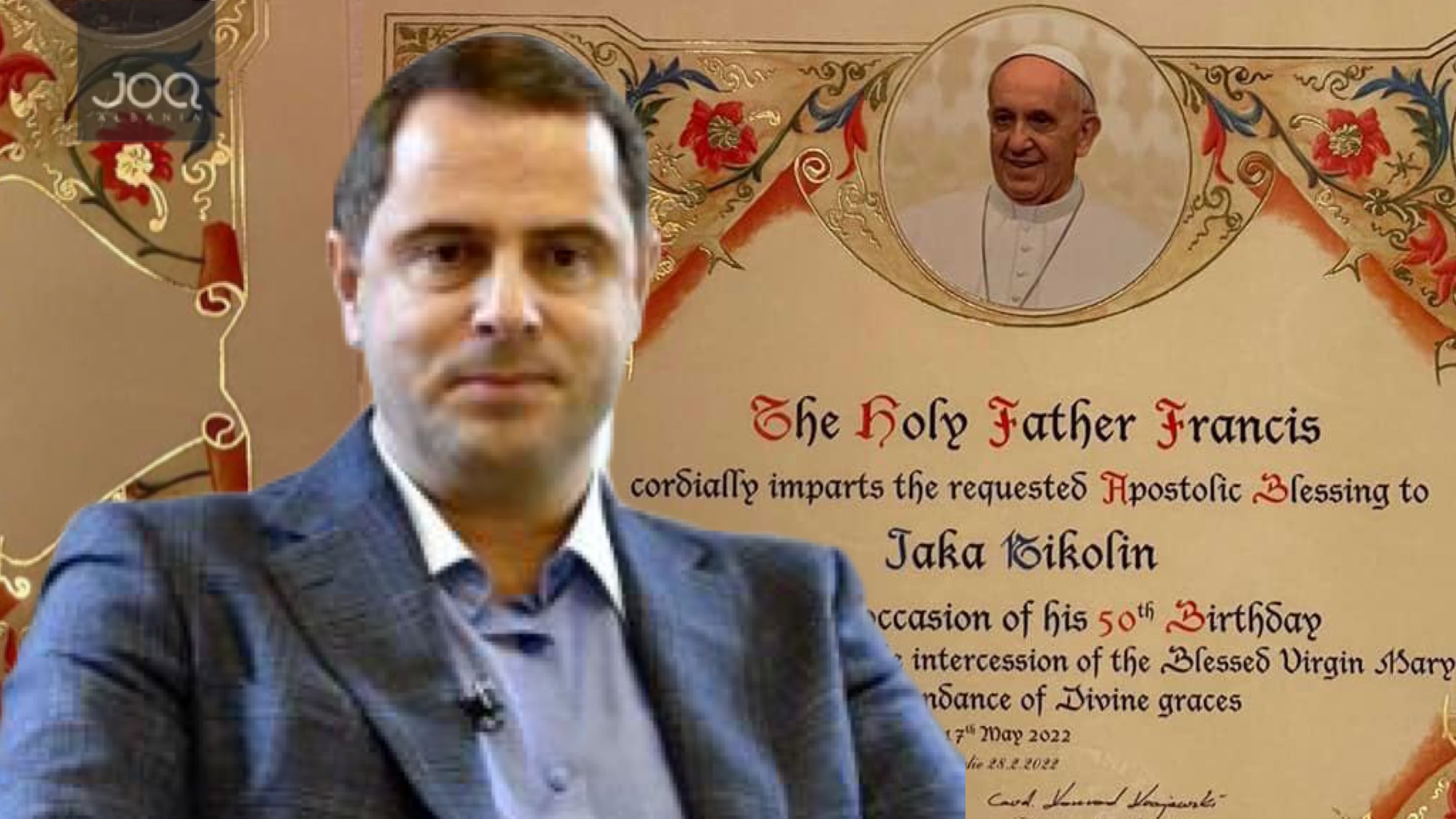 Papa Françesku bekon një ndër zhvatësit më të mëdhenj të Shqipërisë
