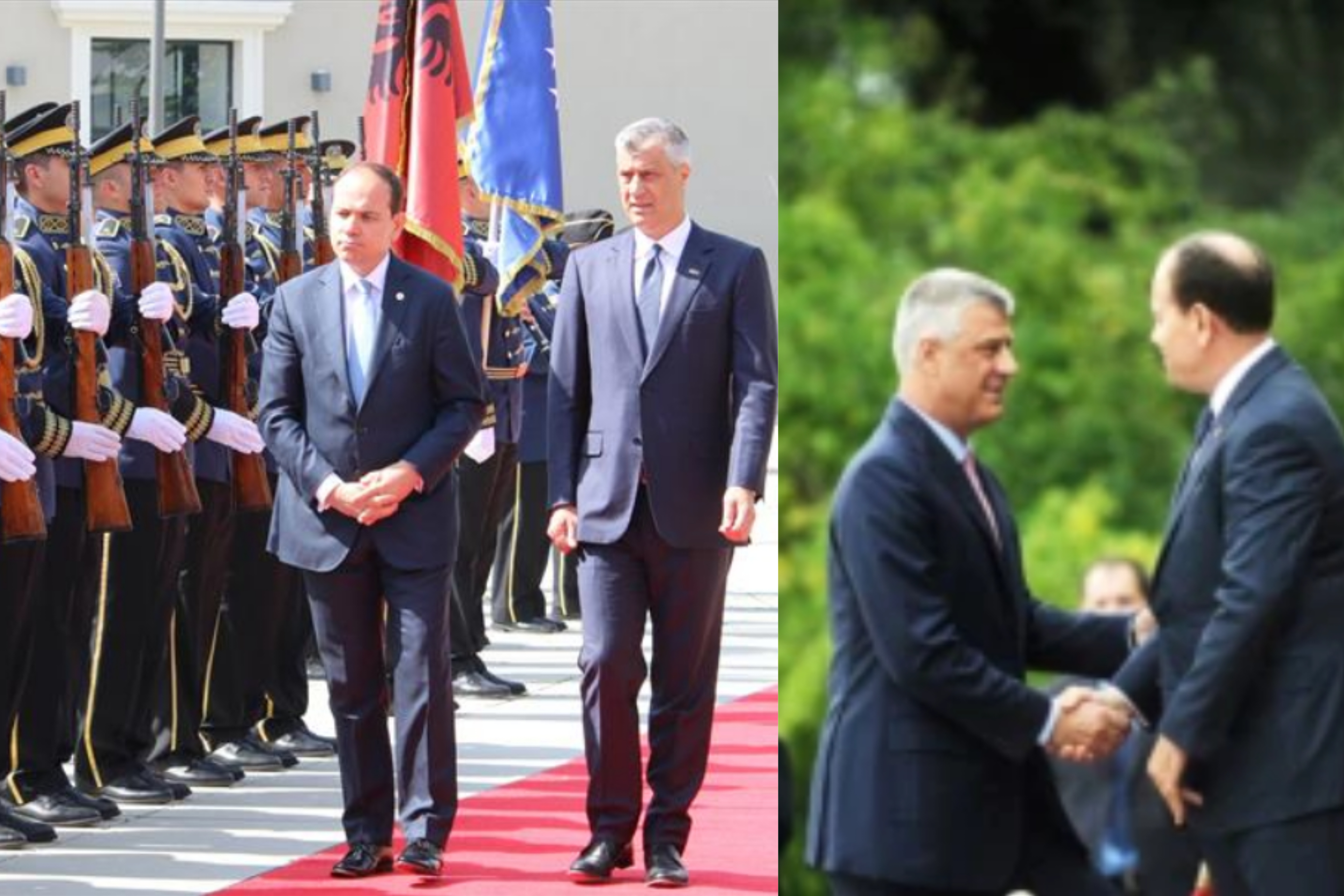 Vizita e parë dhe e fundit e Nishanit si president ishte në Kosovë