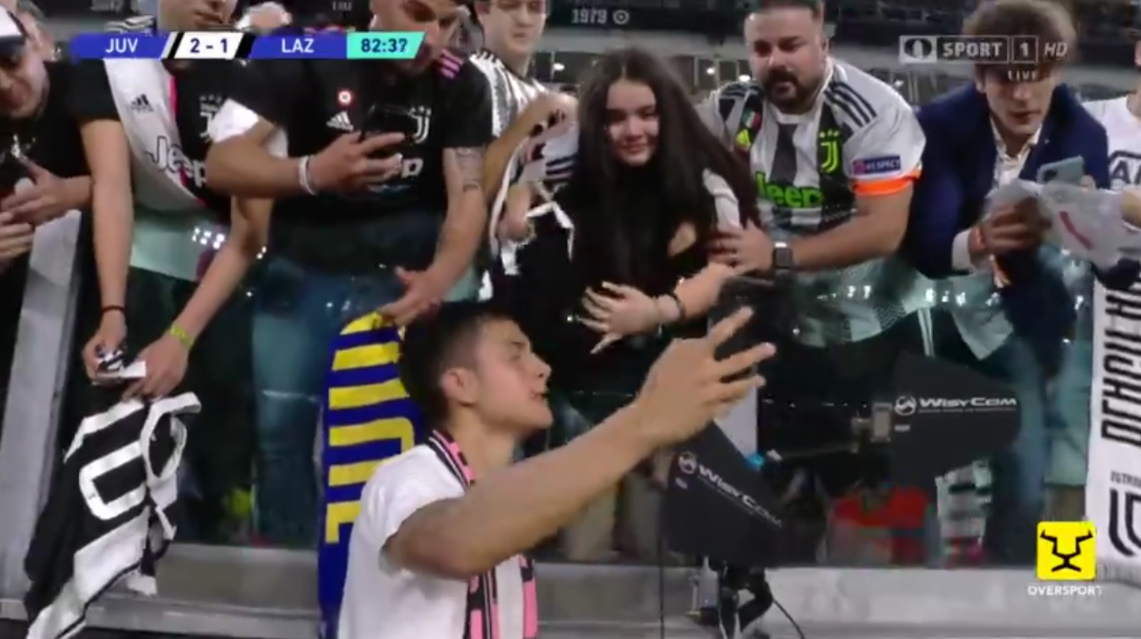 I gjithë stadiumi në lot, momenti i lamtumirës së Paulo Dybalës