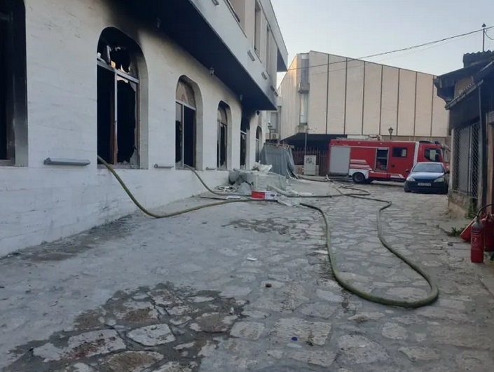Policia jep detaje për zjarrin në hotelin në Shkup