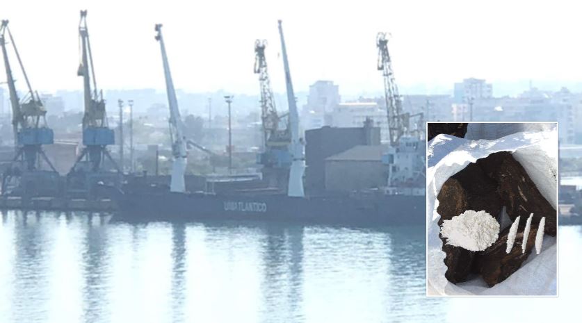 Mbante 50 kg kokainë të fshehur mes qymyrit, anija e kompanisë gjermane u nis 1 muaj më parë nga Kolumbia