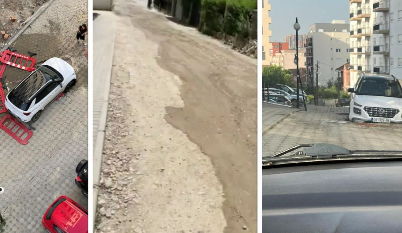 Shpërthen kanalizimi në rrugën Muharrem Fejza në Prishtinë