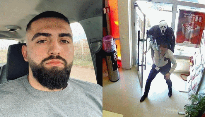 Hajduti 22- vjeçar me armë dhe maskë të “Scream”, momenti i grabitjes spektakolare të BKT-së në Koplik