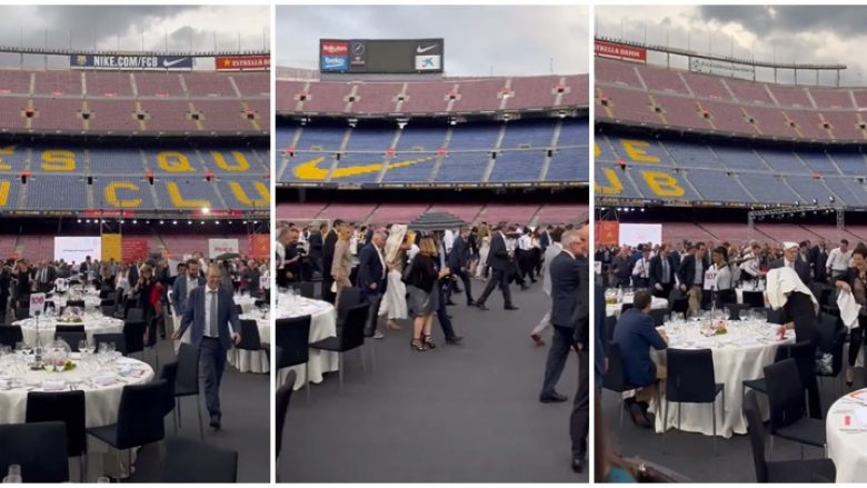 “Camp Nou” nis të organizojë dasma, por prishet ceremonia