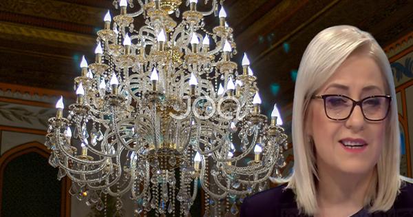 Albanians can hardly get through the end of month, Lindita Nikolla buys 17 million ALL chandeliers